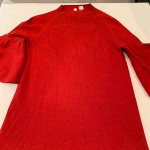 Moth by Anthropologie Red Sweater Dress - Size M